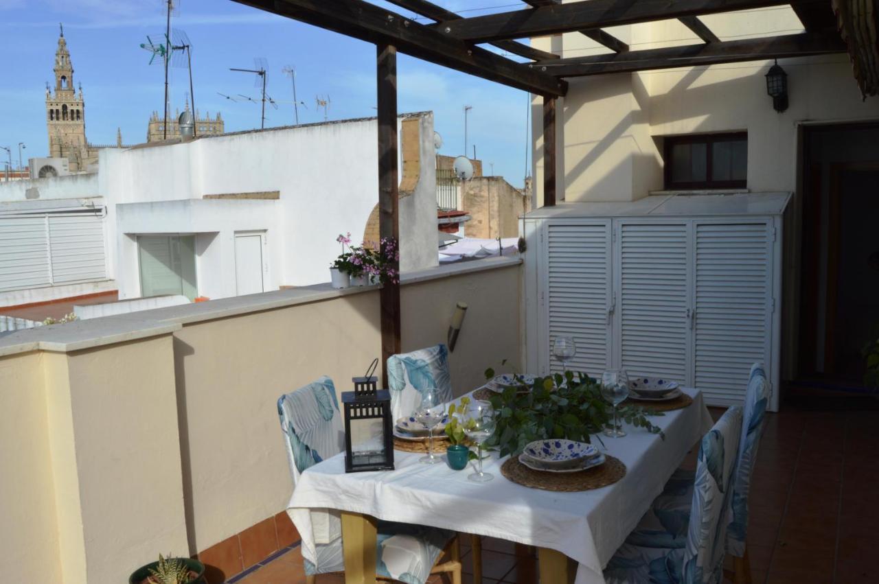 Homeyseville-Amazing Penthouse Giralda Views 8 Pax, Parking Optional Екстериор снимка