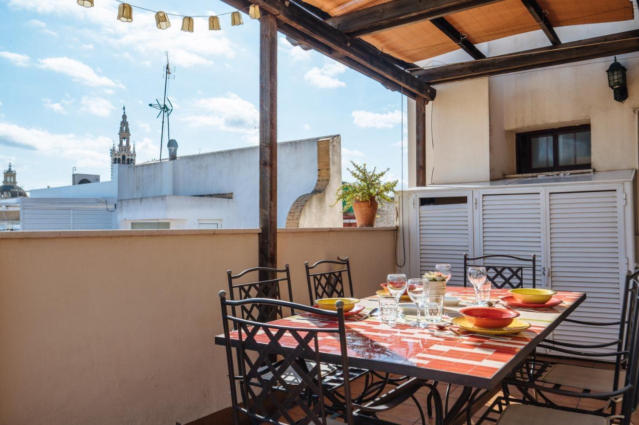 Homeyseville-Amazing Penthouse Giralda Views 8 Pax, Parking Optional Екстериор снимка