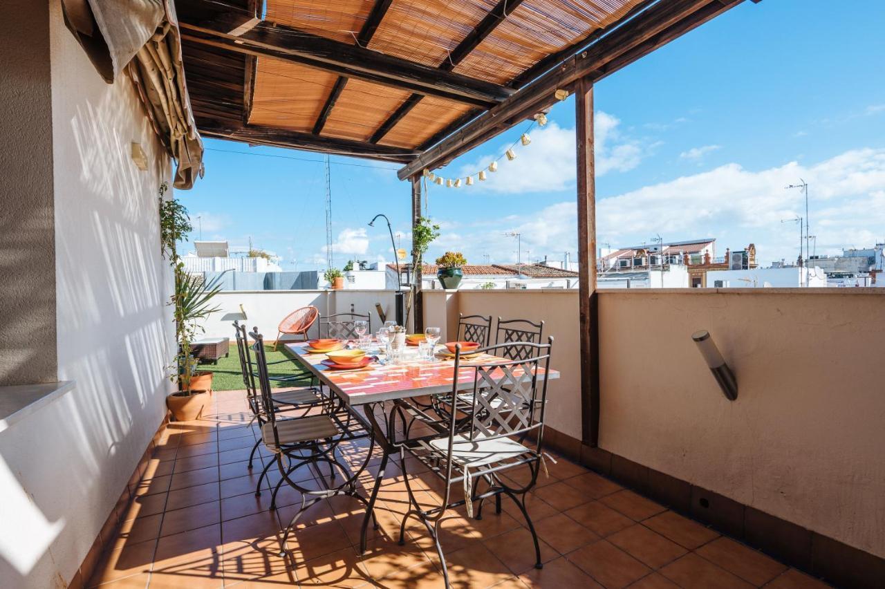 Homeyseville-Amazing Penthouse Giralda Views 8 Pax, Parking Optional Екстериор снимка