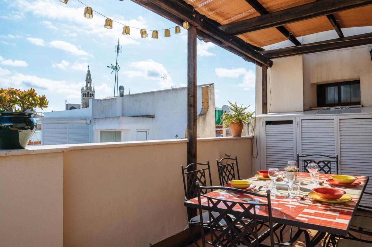 Homeyseville-Amazing Penthouse Giralda Views 8 Pax, Parking Optional Екстериор снимка