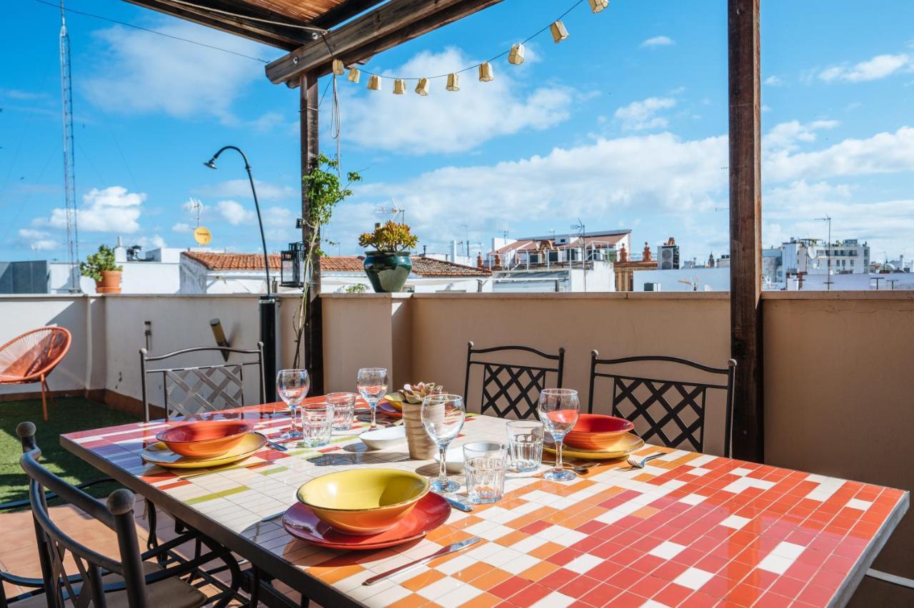 Homeyseville-Amazing Penthouse Giralda Views 8 Pax, Parking Optional Екстериор снимка